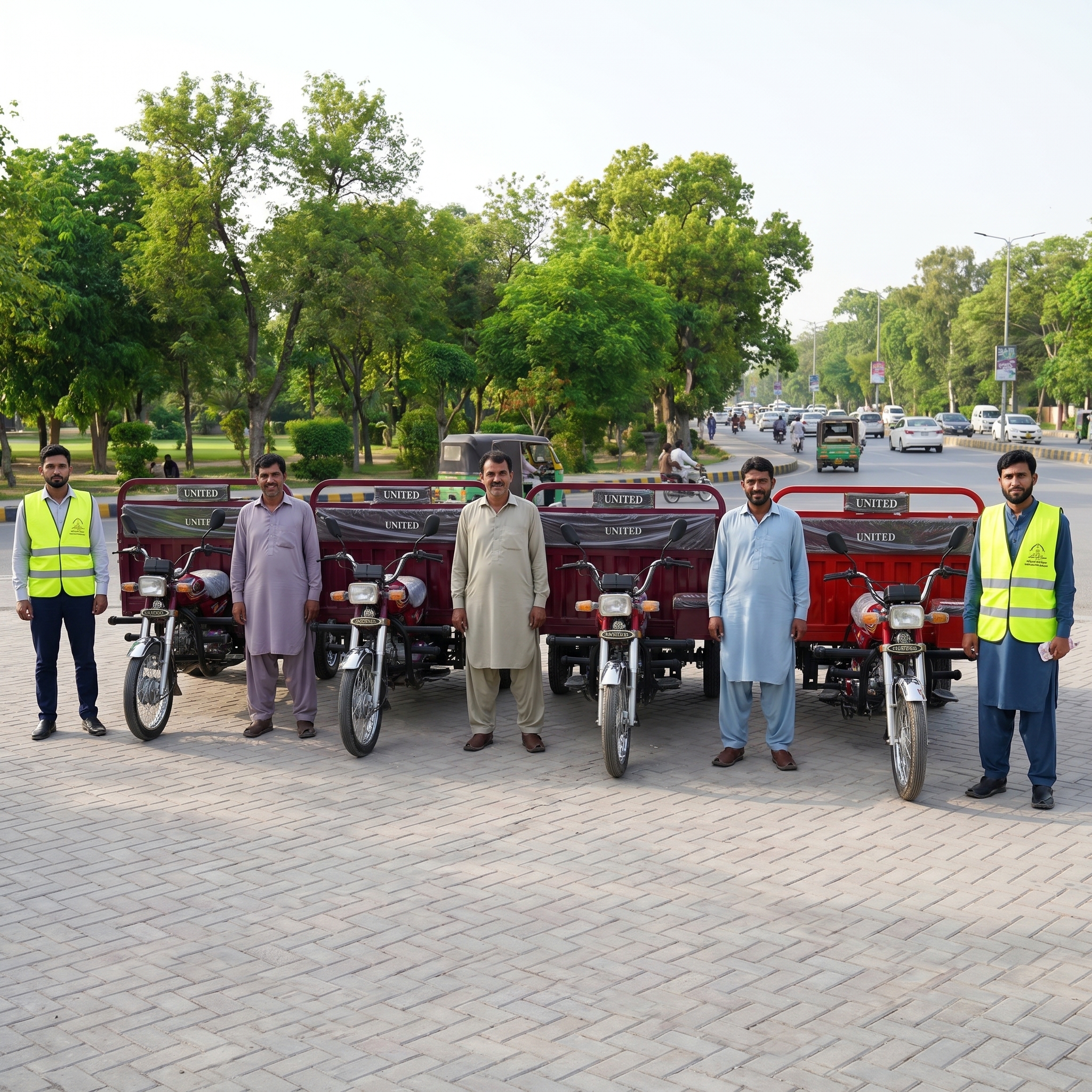 Community members engaged in livelihood projects by Taloo-e-Noor Welfare Foundation Pakistan